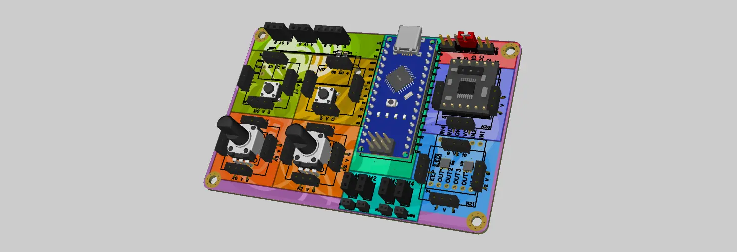 Arduino expansion board v2 (aka Controller Mk1-alpha)